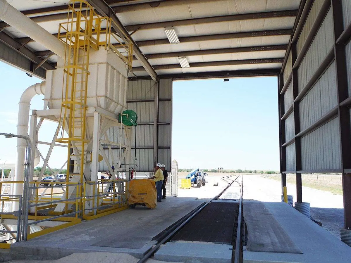 rail transload facilities, Transload, Terminal, and Truck Loadout Facility EPC Turnkey Construction