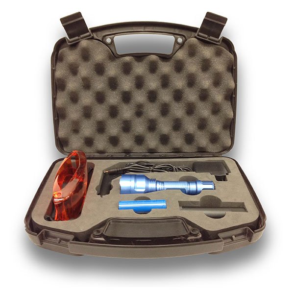 Blue LED leak detection kit