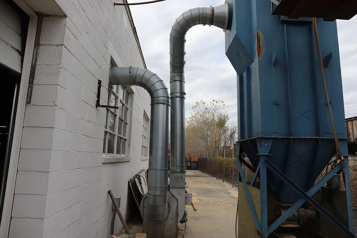 Industrial dust collectors for woodworking