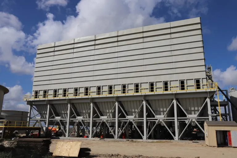 IAC Reverse Air Baghouse Dust Collector - Steel Industry