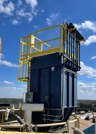 IAC Bin Vent on top of Silo