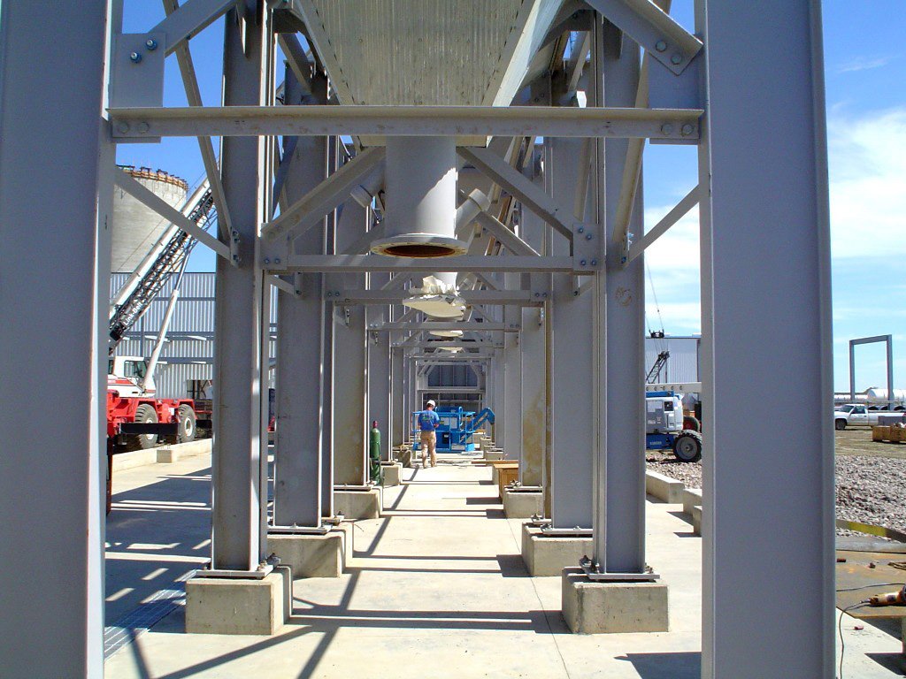 IAC self performed site work, including concrete foundations.