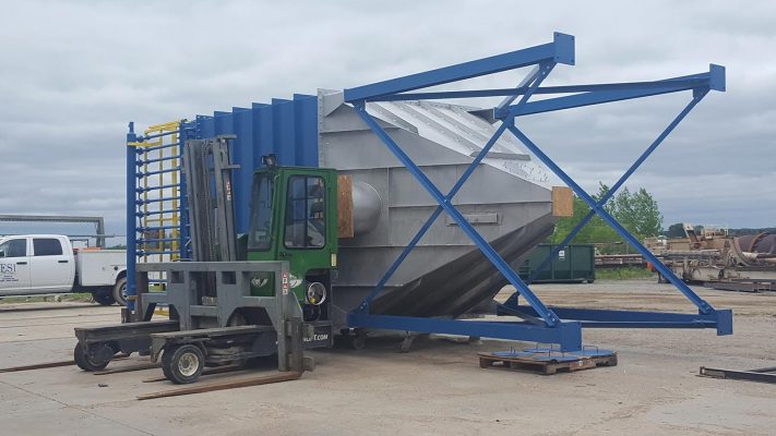 IAC_OEM_MANUFACTURING_BAGHOUSE_FINISHED_2021-01-24 Pulse Jet Baghouse manufactured by IAC