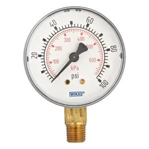 vacuum pressure gauge