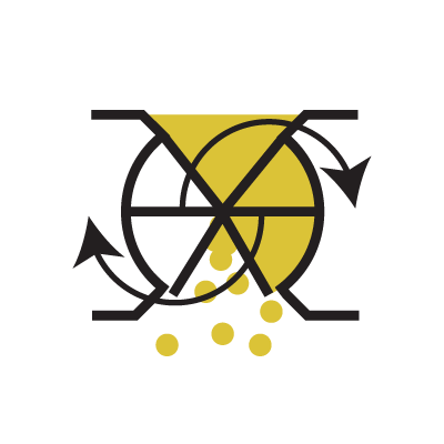rotary airlock valve icon