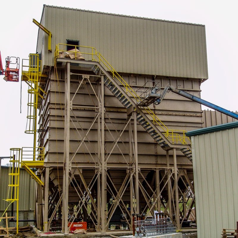 EAF baghouse, electric arc furnace baghouse, pulse jet dust collector, jet pulse dust collector, pulse jet design