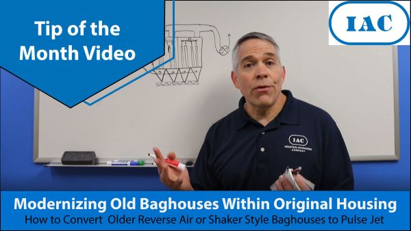 Pulse jet conversion for modernizing old baghouses video titlecard